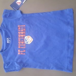 MLS FC Cinncinati soccer t-shirt toddler girl size 2T